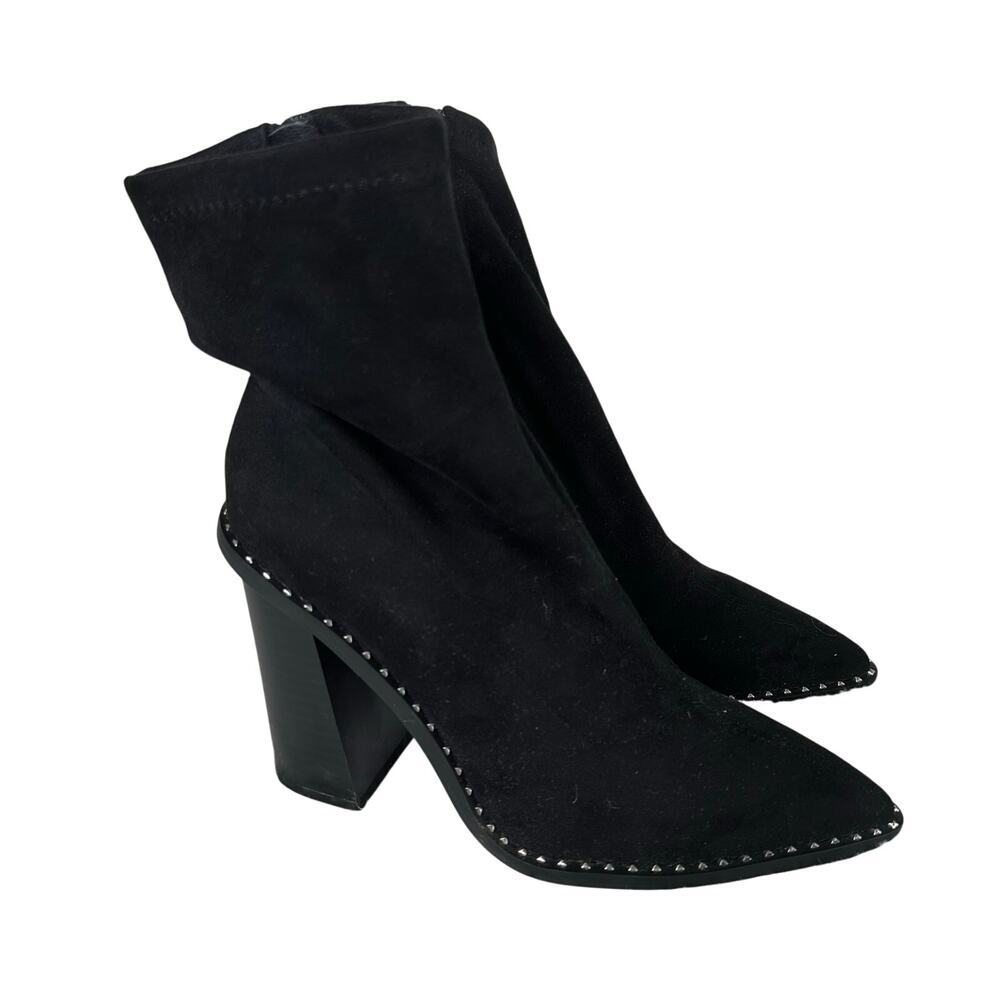 Black Ankle Booties sz 8